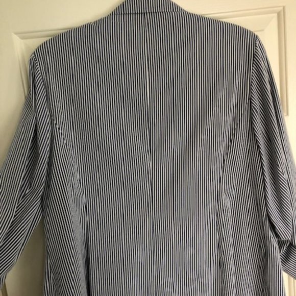 Jones Studio Striped Jacket Size 14W - Picture 6 of 6